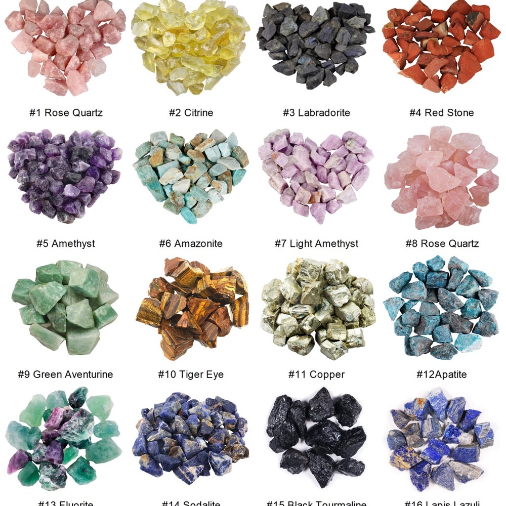 Natural Rough raw Gemstone Beads